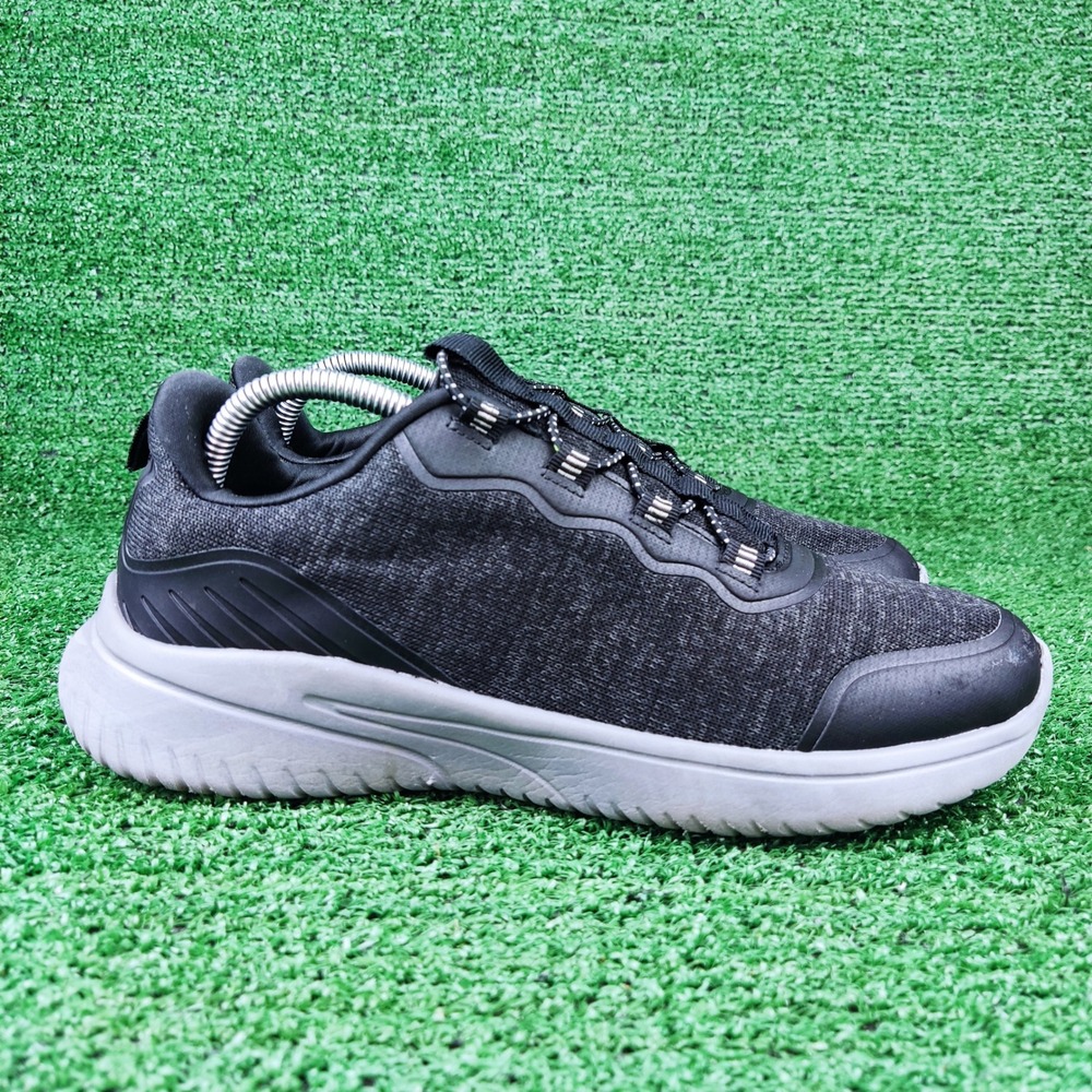 Athletic Works Sneakers Mens 7.5 Black MNAW43CA042L Fabric Upper Walking Shoes